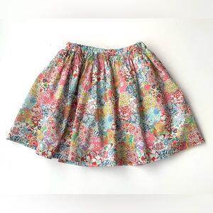 J. Crew Crewcuts Girl’s Liberty Skirt Sz 6-7 Floral Tana Lawn Liberty Of London